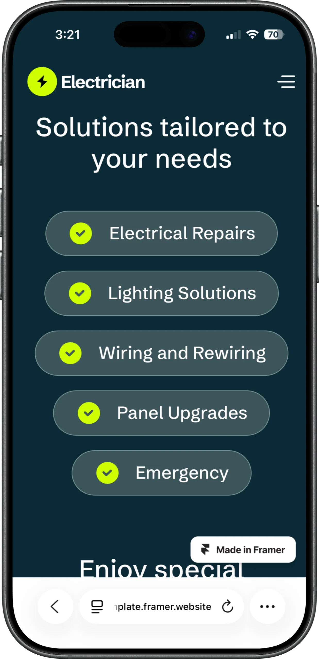 Web Design For Electricians 3 web design for electicians